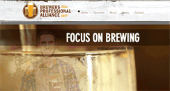Desktop Screenshot of brewerybiz.com